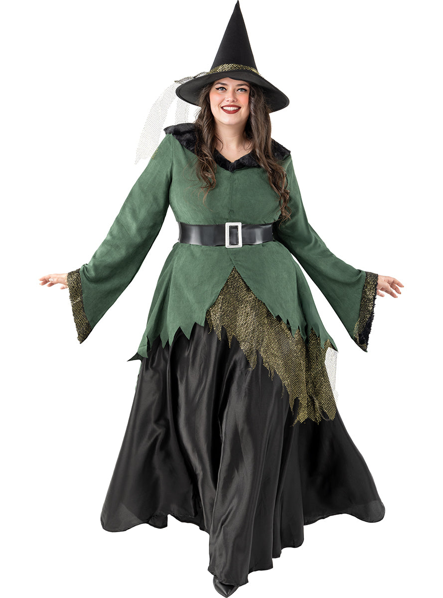 Deluxe Witch costume for women