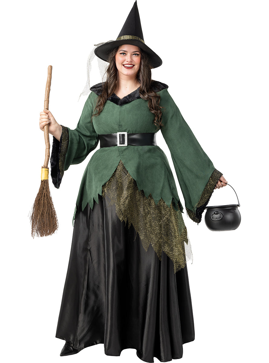 Deluxe Witch costume for women