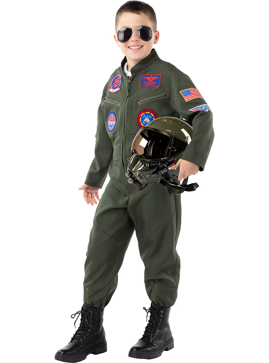 Top Gun aviator costume for kids