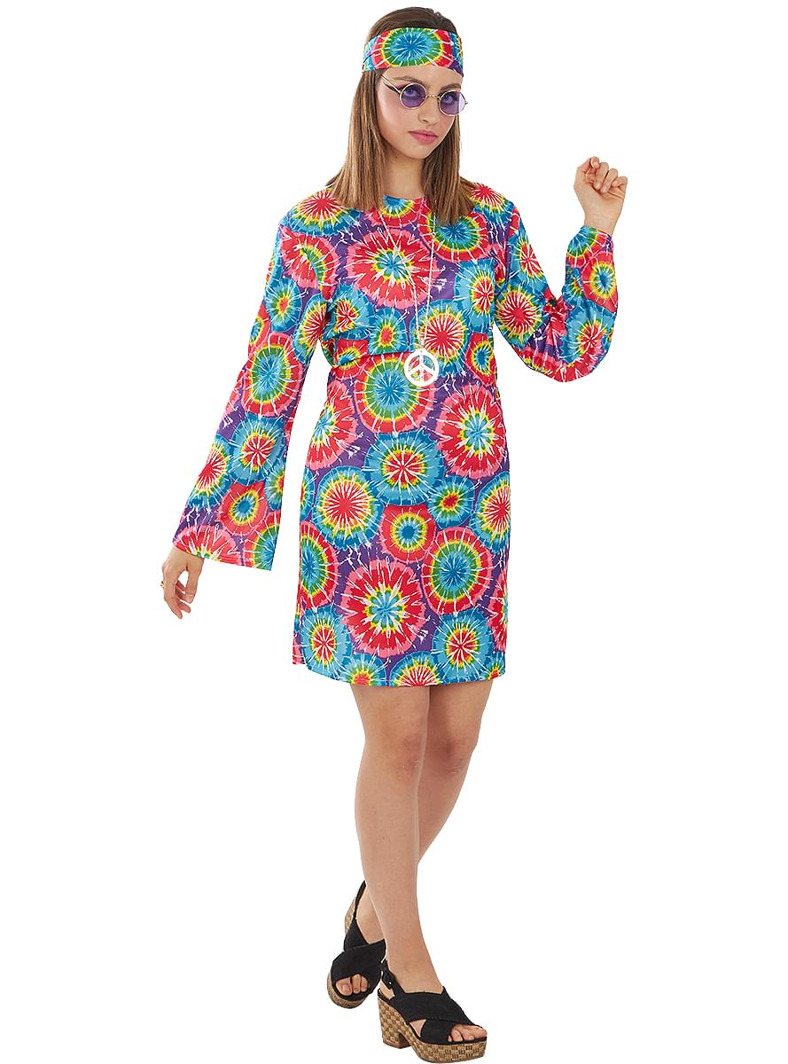 Karnavaliniai kostiumai, teminių vakarėlių apranga 60’S Hippie Costume for Women - Teminis.lt #karnavaliniai kostiumai #teminiai vakareliai