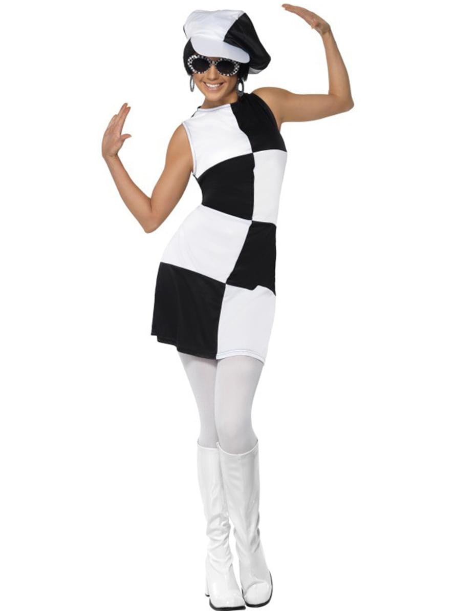 Karnavaliniai kostiumai, teminių vakarėlių apranga 60s Party Costume for Women - Teminis.lt #karnavaliniai kostiumai #teminiai vakareliai