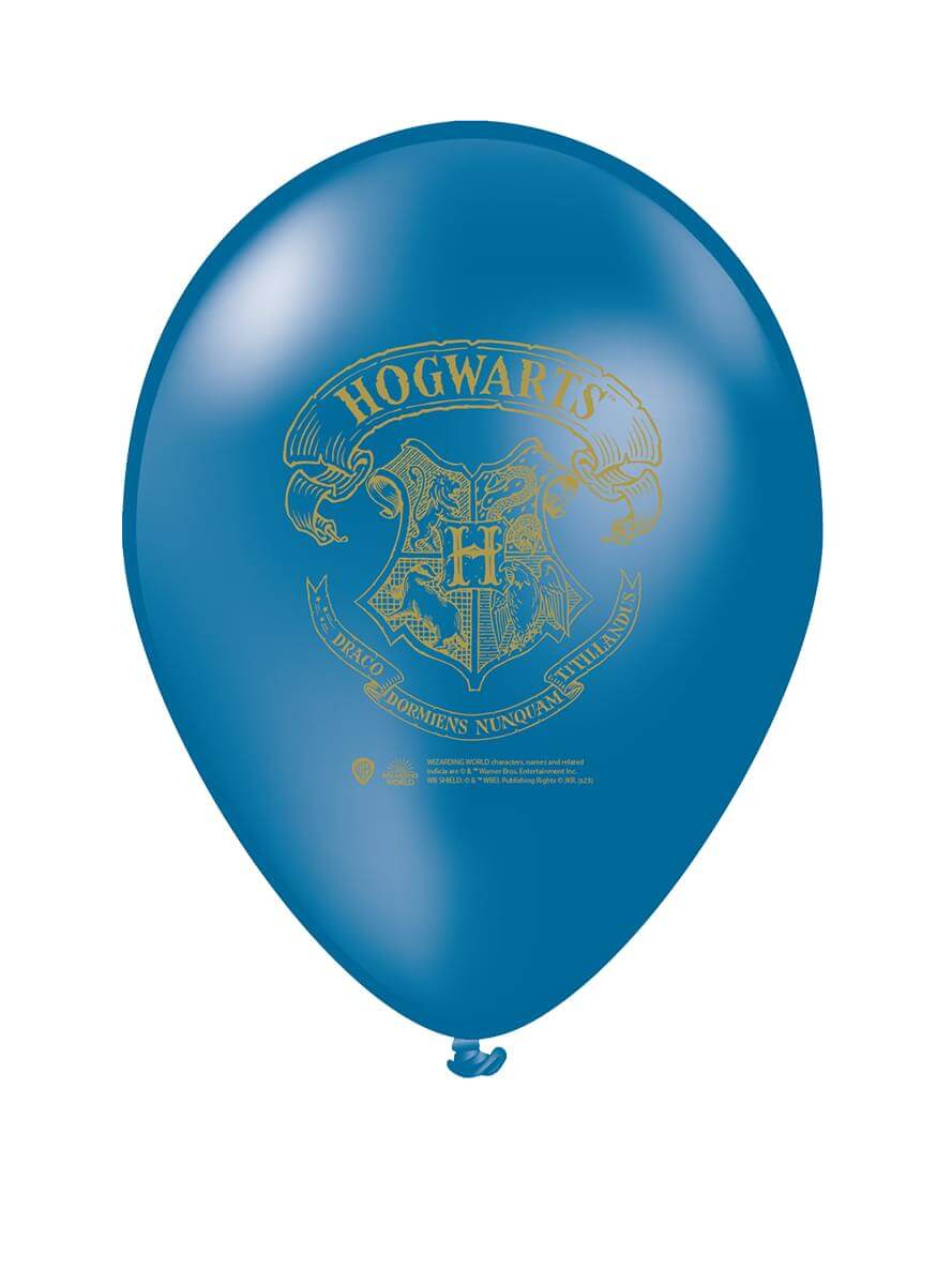 8 Harry Potter Balloons - Hogwarts Houses Party Decor Teminis.lt