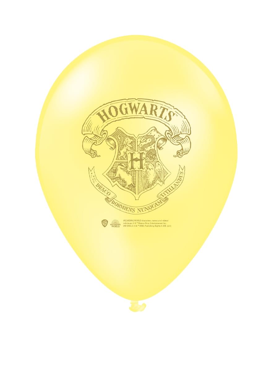 8 Harry Potter Balloons - Hogwarts Houses Party Decor Teminis.lt