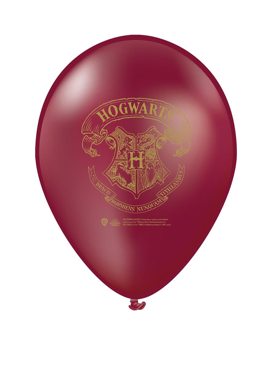 8 Harry Potter Balloons - Hogwarts Houses Party Decor Teminis.lt