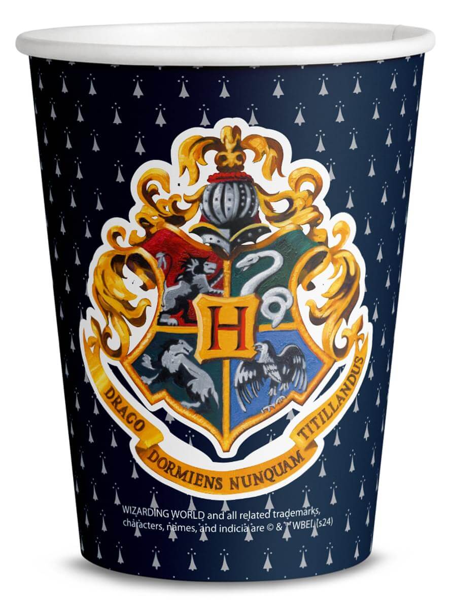 Set of 8 Harry Potter Hogwarts House Cups – Collectible Mugs Teminis.lt