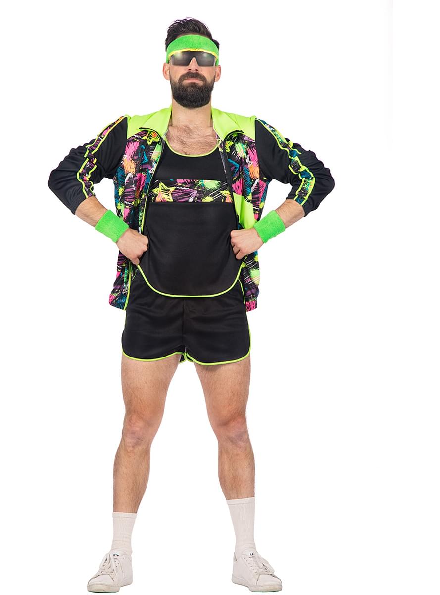 80s Aerobics Costume for Men - Perfect for Themed Parties Teminis.lt