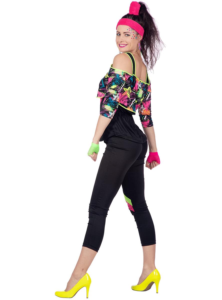 80s Aerobics Costume for Women - Retro Workout Outfit Teminis.lt