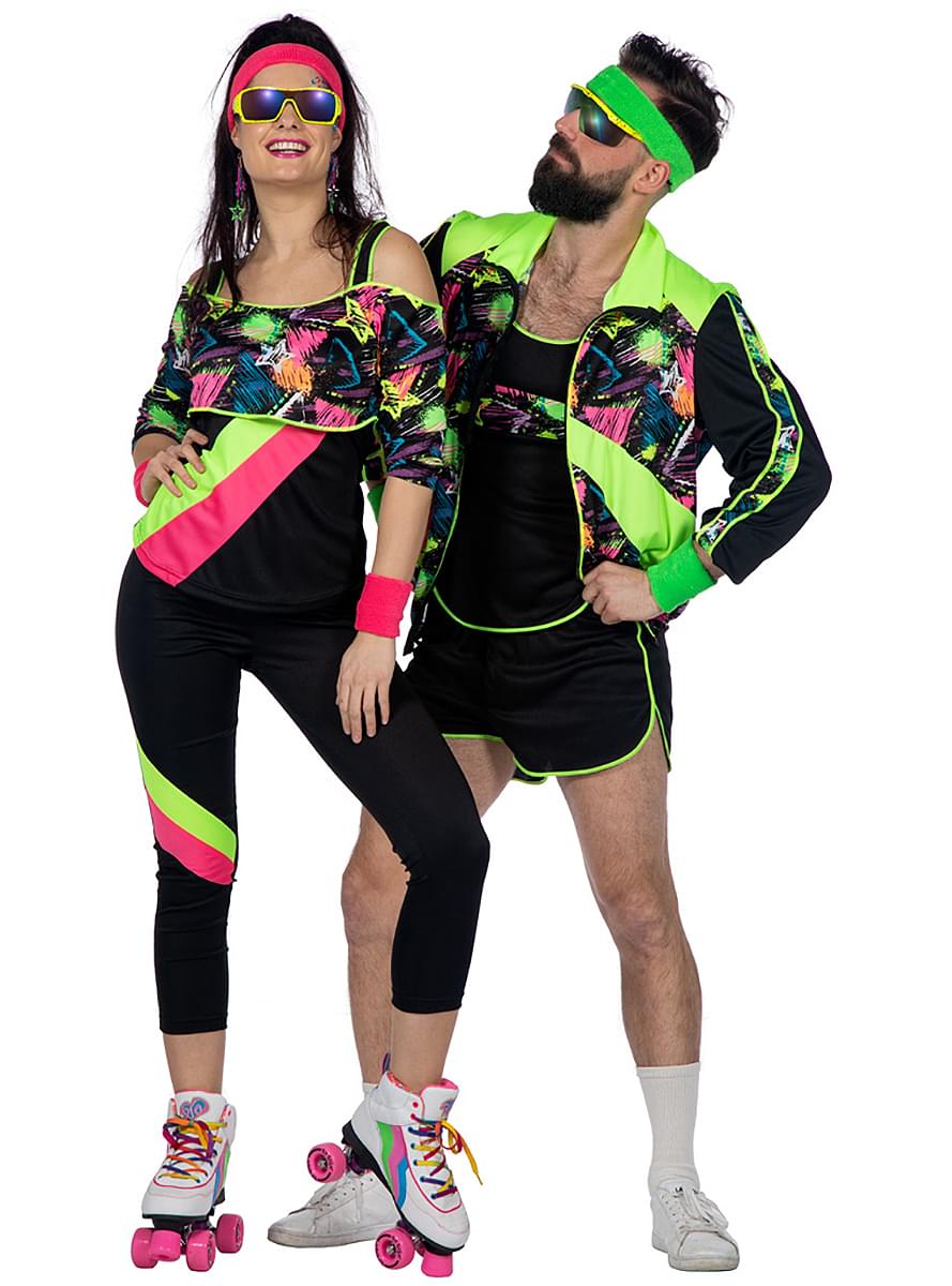 80s Aerobics Costume for Women - Retro Workout Outfit Teminis.lt