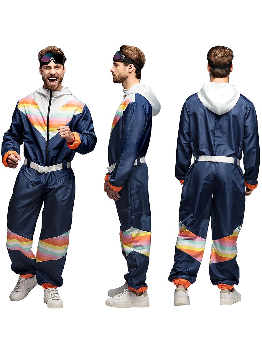 Men's 80's Style Ski Costume for Themed Parties Teminis.lt