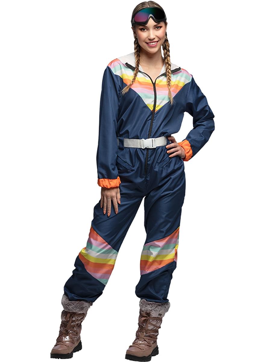 Women's 80's Theme Party Ski Costume Teminis.lt