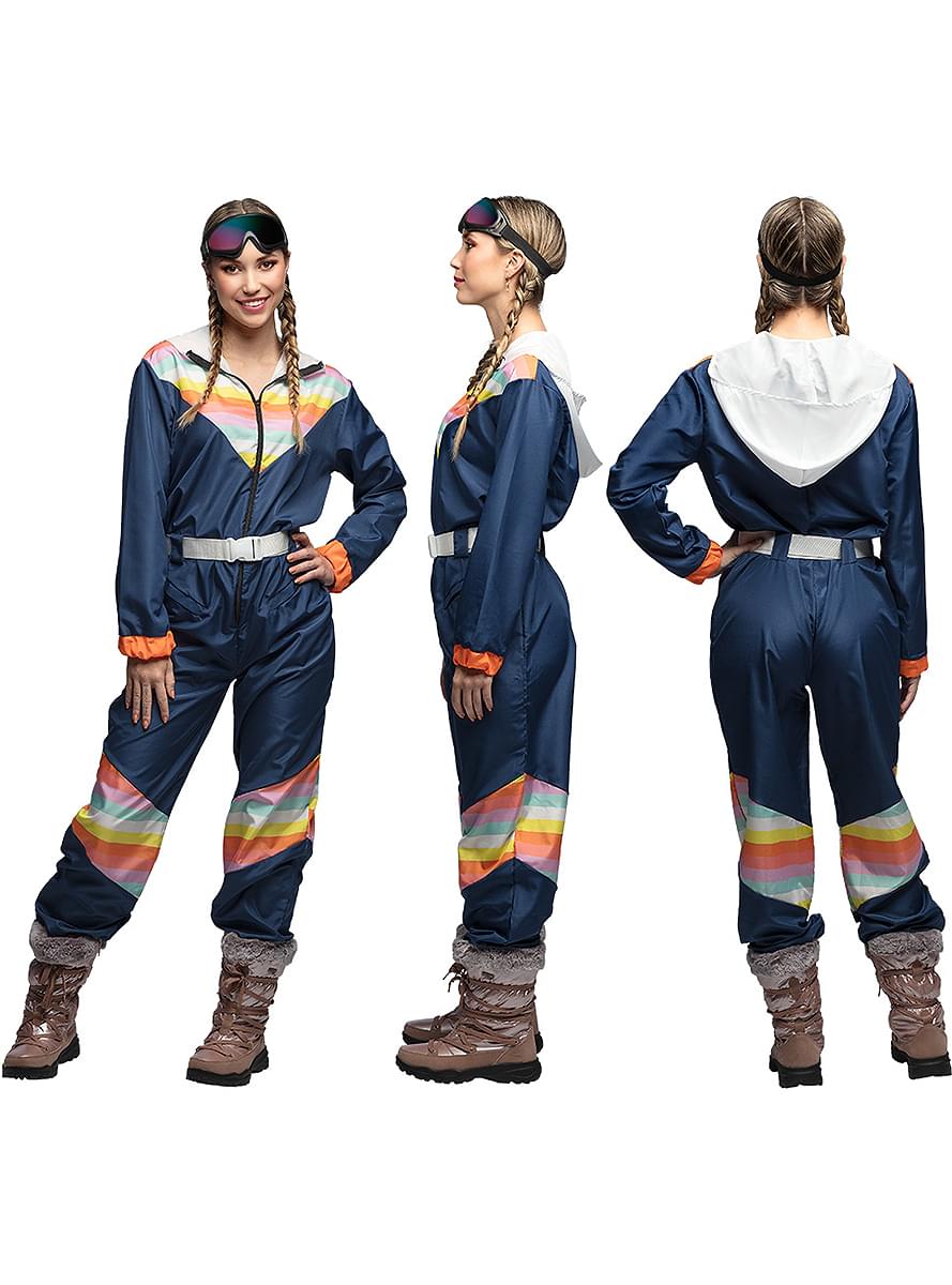 Women's 80's Theme Party Ski Costume Teminis.lt