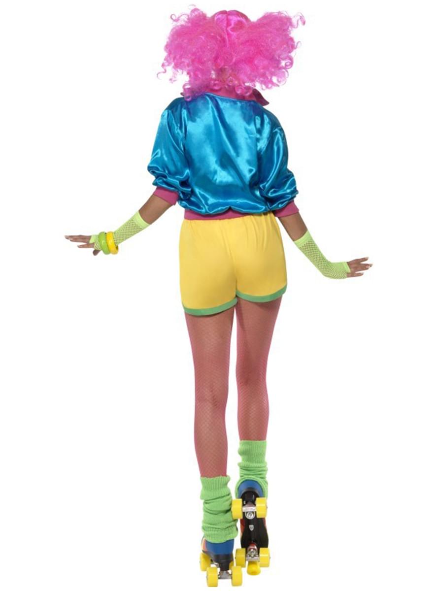80s Roller Skater Costume - Authentic Retro Skating Outfit Teminis.lt