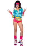 80s Skater Costume for Women - Perfect for 80's Parties Teminis.lt