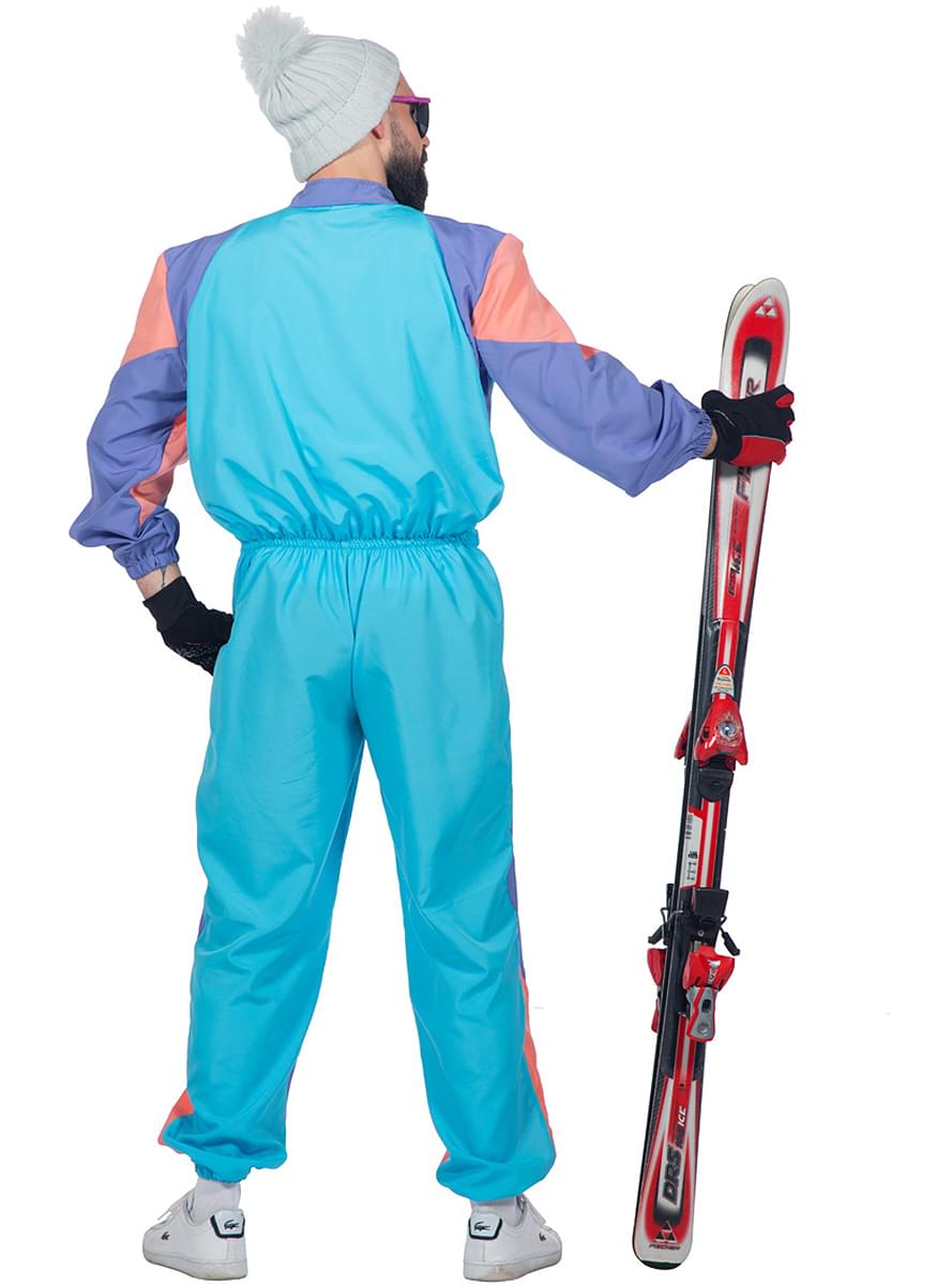 Retro 80s Ski Costume for Men - Vintage Style Outfit Teminis.lt