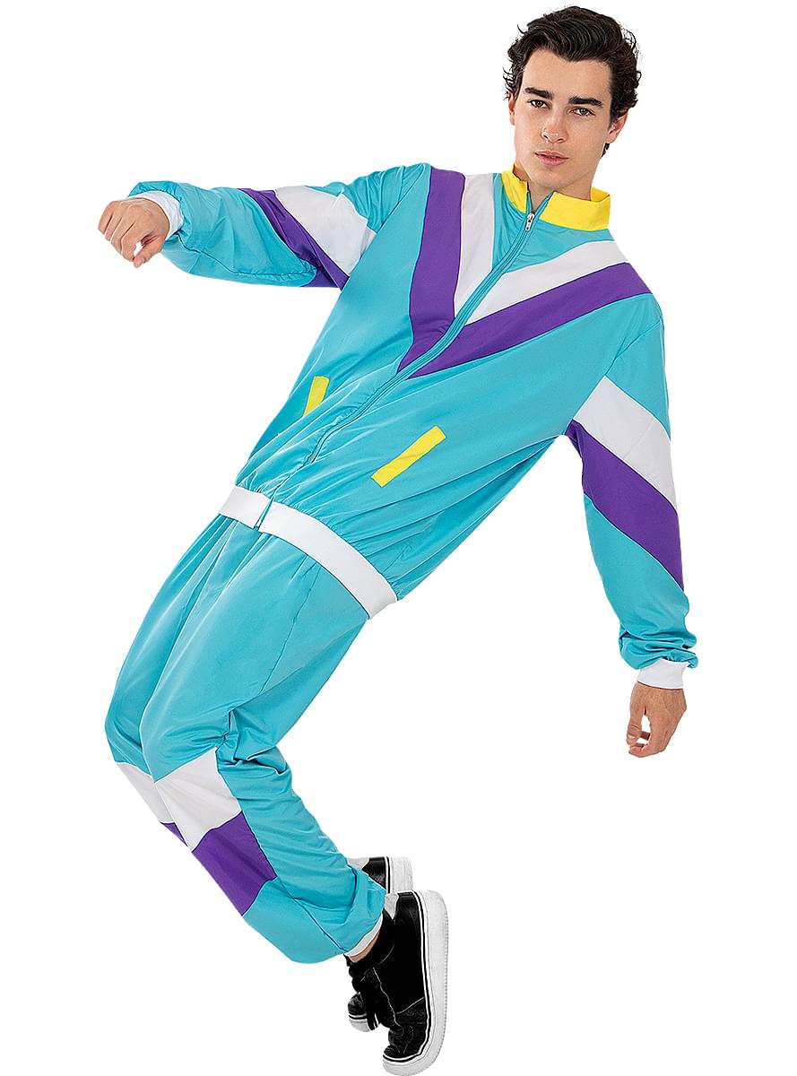 80s Tracksuit Costume for Themed Parties Teminis.lt