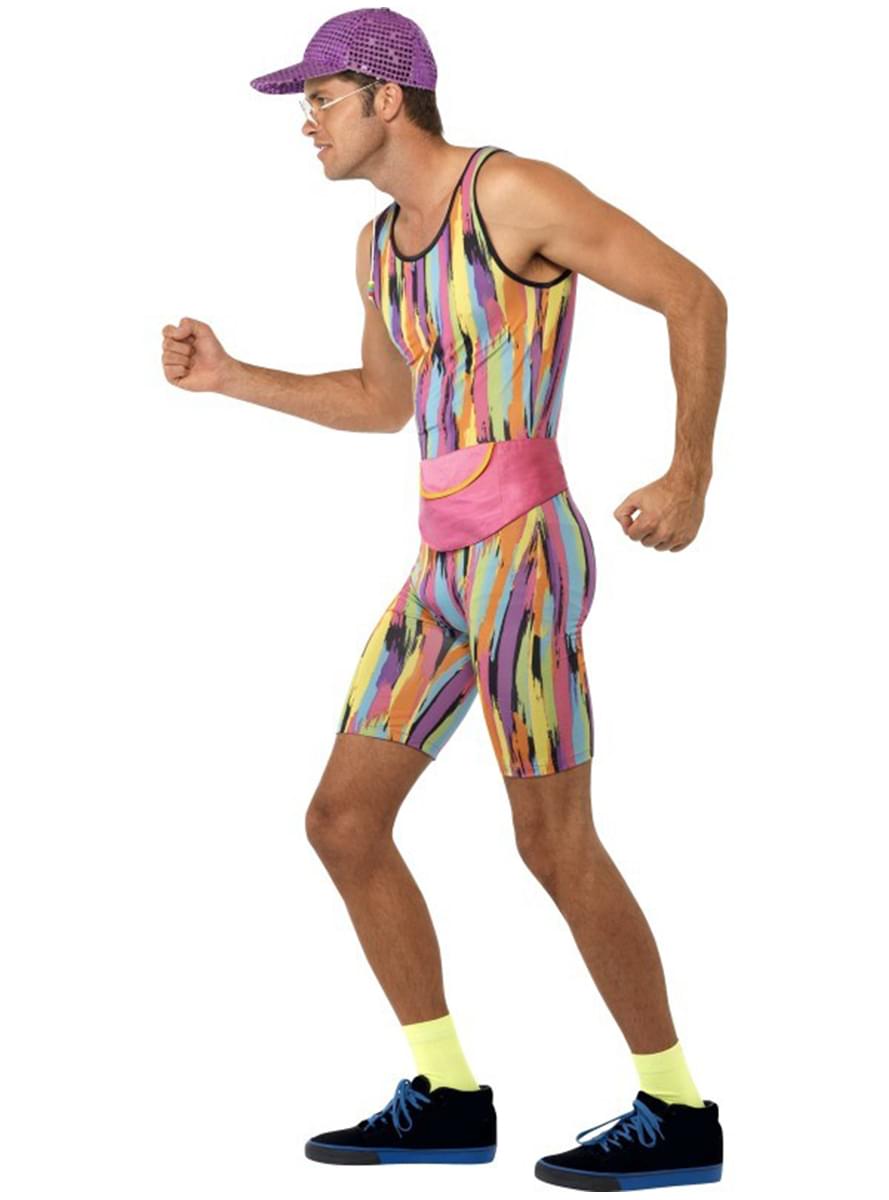 80s Workout Costume for Men - Authentic Retro Aerobics Teminis.lt