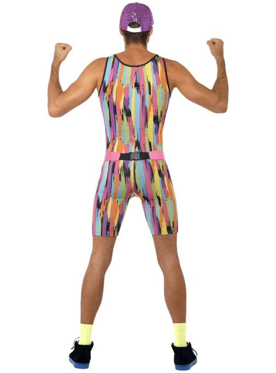 80s Workout Costume for Men - Authentic Retro Aerobics Teminis.lt