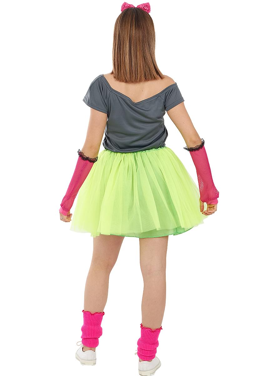 80-ųjų popmuzikos kostiumas moterims