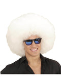 Giant White Afro Wig - 70s Disco Costume Essential Teminis.lt
