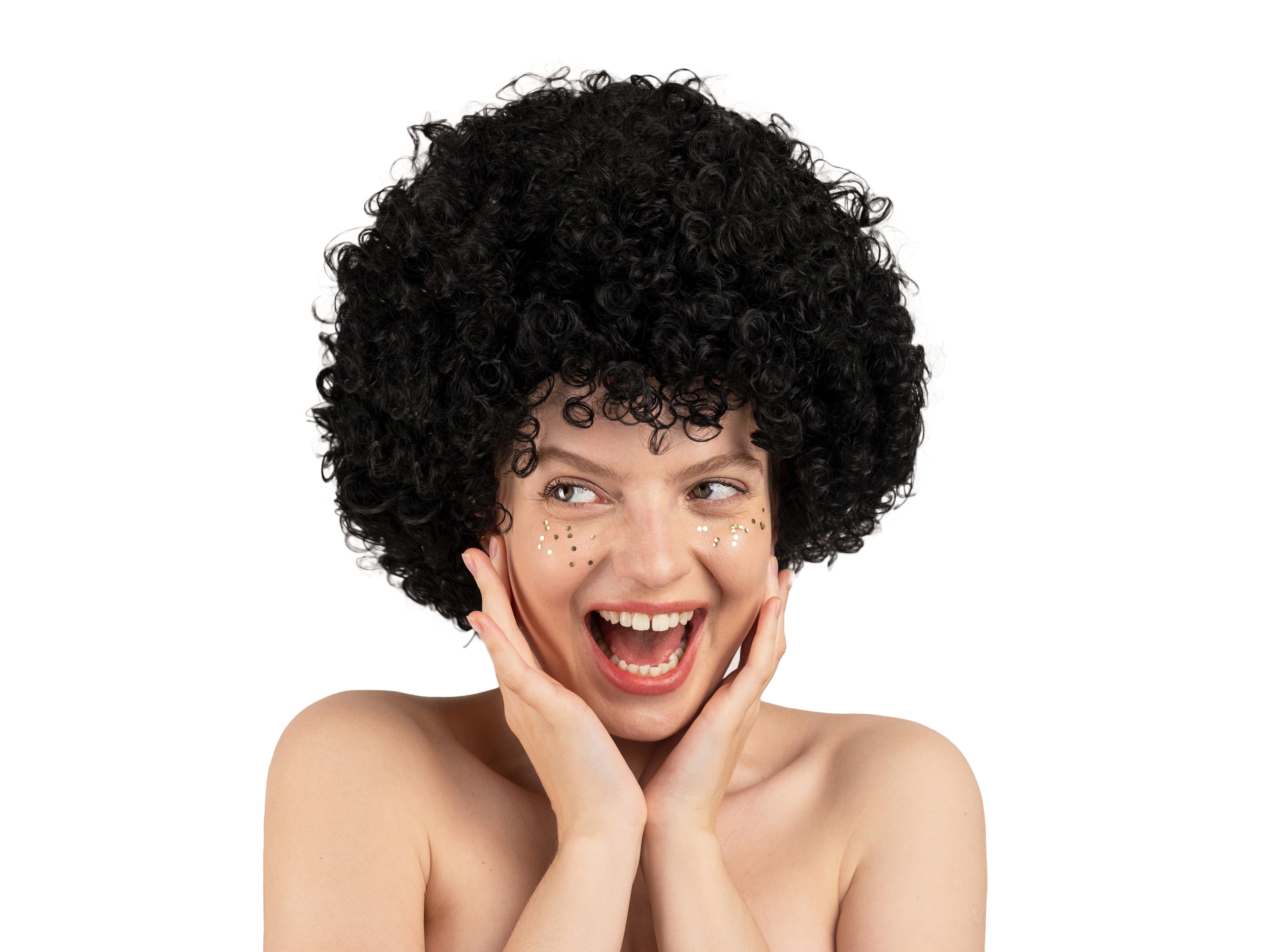 Afro wig - Teminis.lt