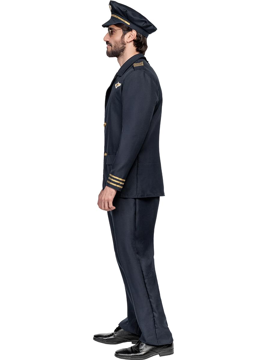 Men's Aircraft Pilot Costume - Authentic & Stylish Teminis.lt