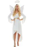 Women's Angel Costume Set - Halo & Wings for Christmas Teminis.lt