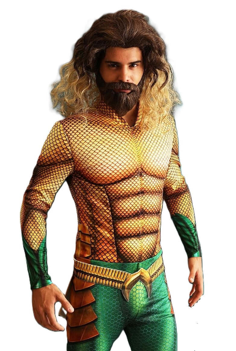Aquaman Costume for Men – King of the Seas Outfit Teminis.lt