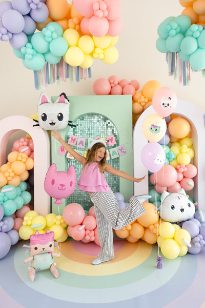 Baby Box & Cat Foil Balloons - Teminis.lt