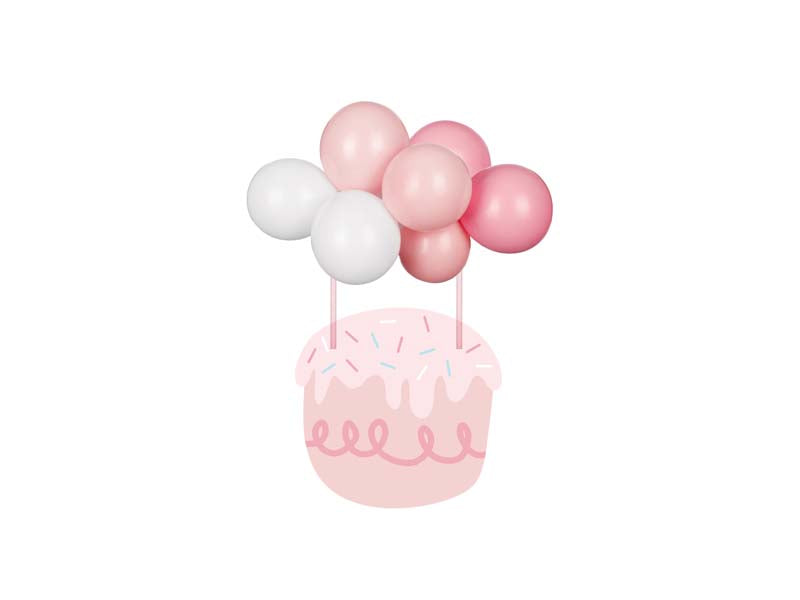 Balloon cake topper - Teminis.lt