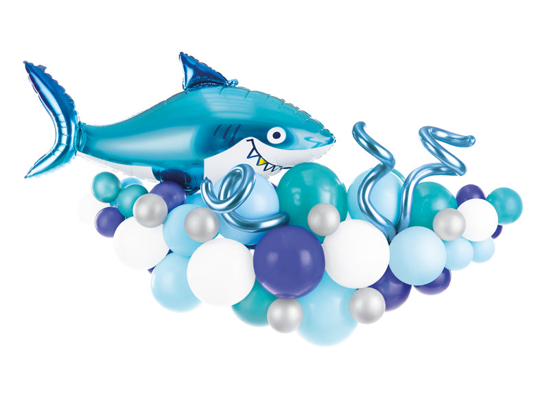Balloon garland - Shark - Teminis.lt