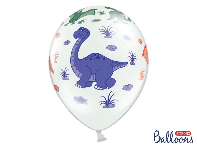 Balloons 30cm, Dinosaur Set - Teminis.lt