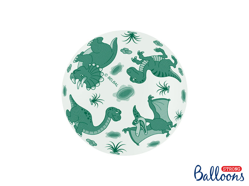 Balloons 30cm, Dinosaur Set - Teminis.lt