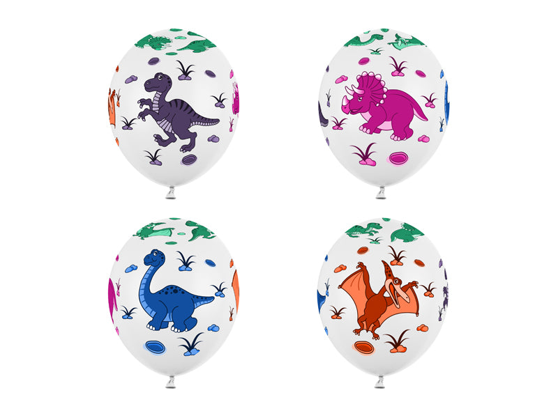 Balloons 30cm, Dinosaurs - Teminis.lt