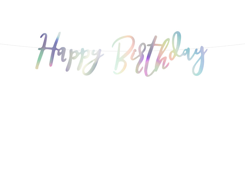 Banner Happy Birthday - Teminis.lt