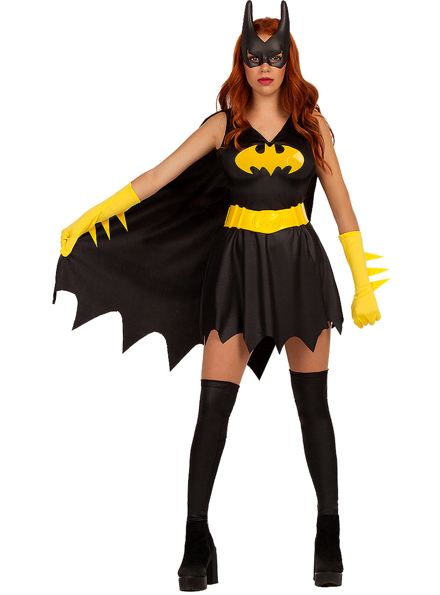 Women's Batgirl Costume Set: Dress, Cape, Mask & More Teminis.lt