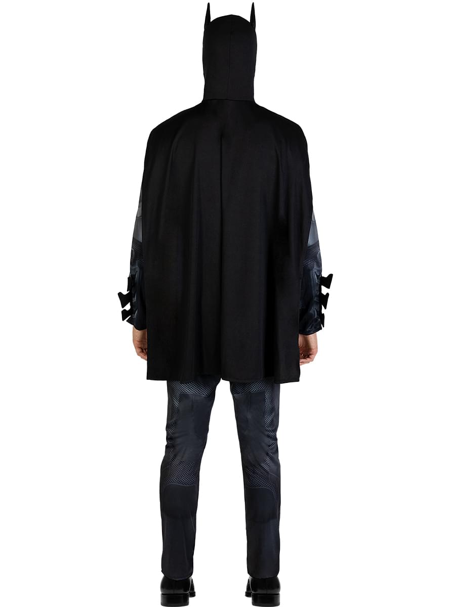 The Dark Knight Batman Costume - Black Superhero Suit Teminis.lt