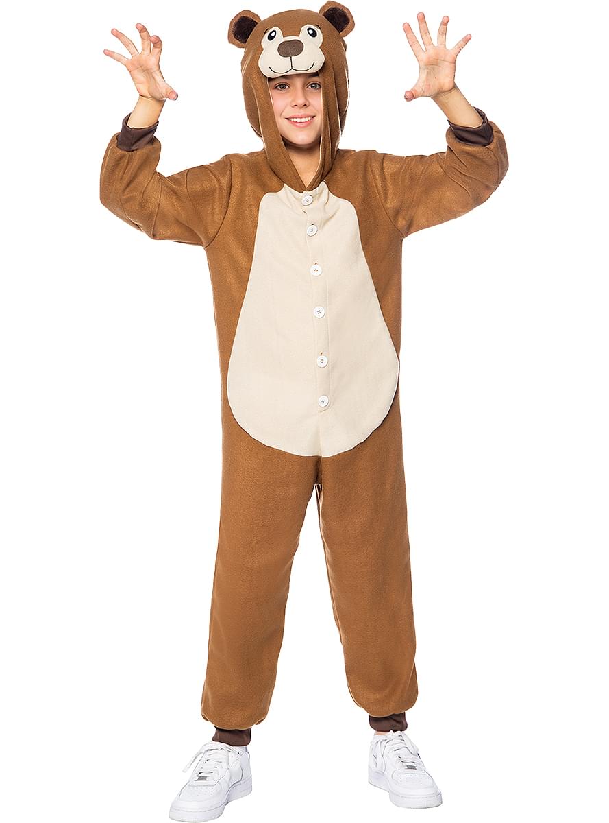 Kids Bear Onesie Costume - Cozy & Cute for Any Event Teminis.lt