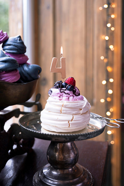 Birthday Candle Number 4 - Teminis.lt