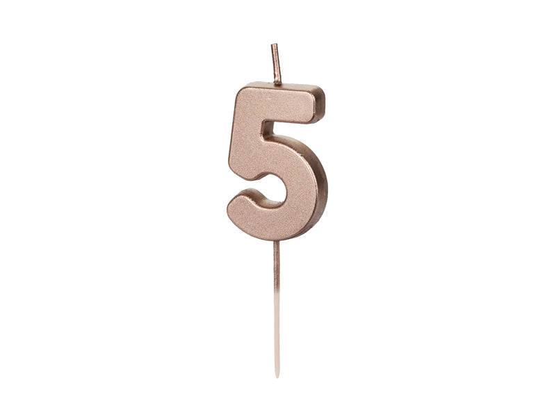 Birthday Candle Number 5 - Teminis.lt
