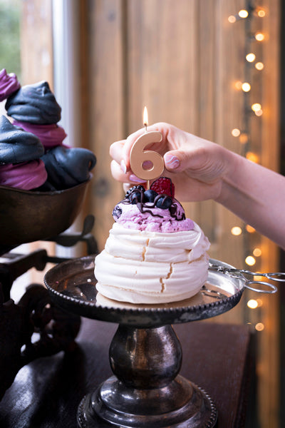 Birthday Candle Number 6 - Teminis.lt