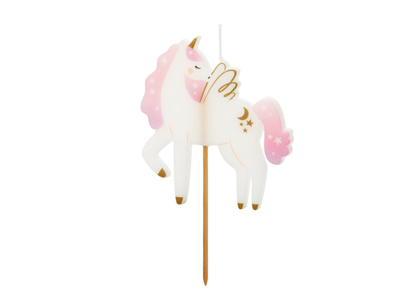 Birthday candle Unicorn - Teminis.lt