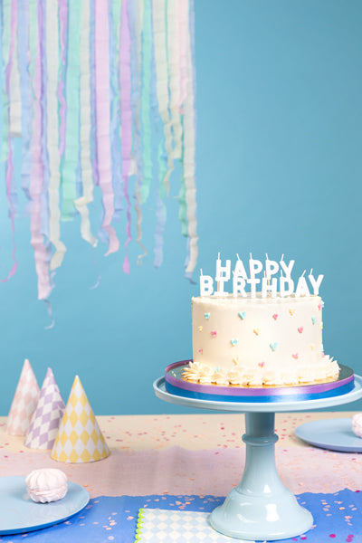 Birthday candles Happy Birthday - Teminis.lt