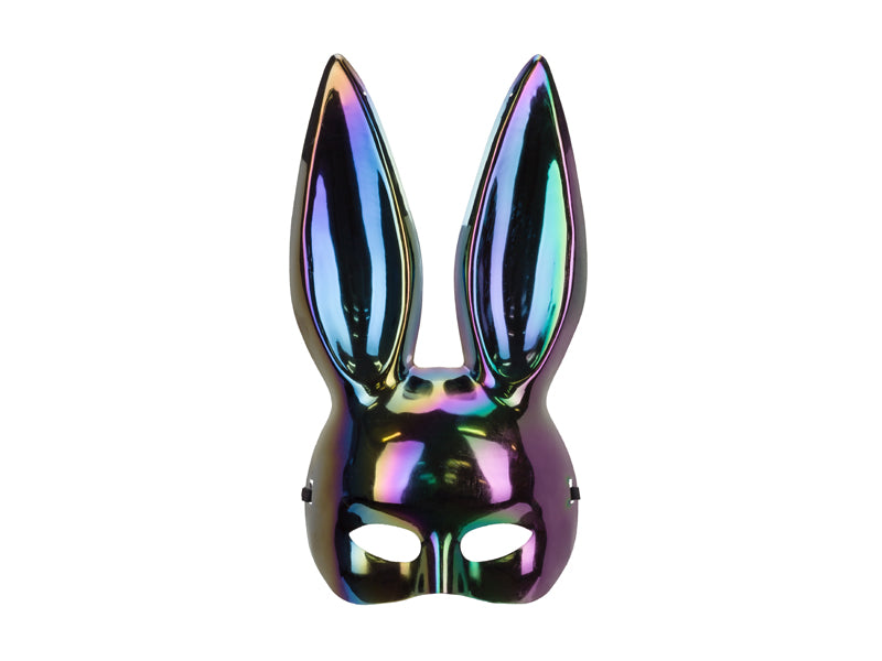 Black Bunny mask - Teminis.lt