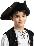 Black Pirate Hat for Kids Teminis.lt
