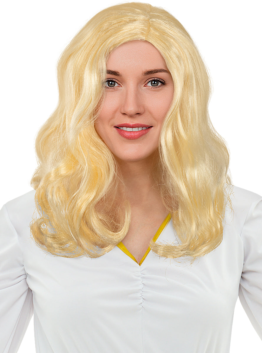 Blonde Wavy Wig Teminis.lt
