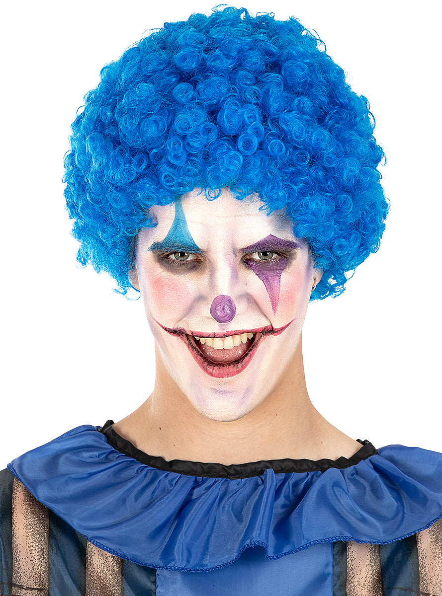 Blue Clown Wig Teminis.lt