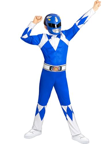 Blue Power Ranger Mask for Kids Teminis.lt