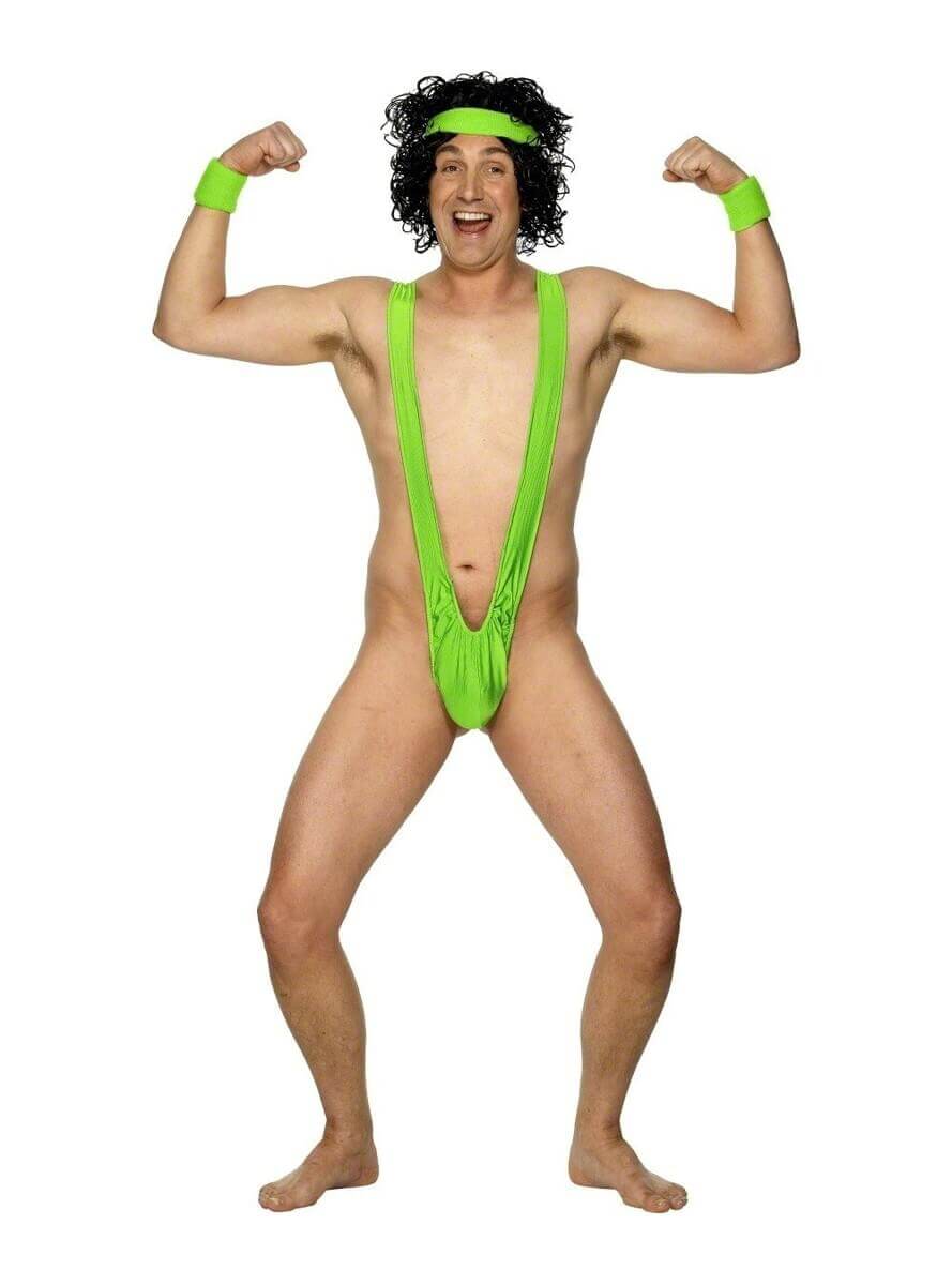 Borat Mankini Stag Do Costume | Funny Party Outfit Teminis.lt