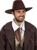 Stylish Brown Cowboy Hat for Adults - Western Wear Teminis.lt