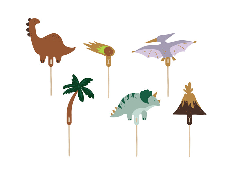 Cake toppers Dinosaurs - Teminis.lt